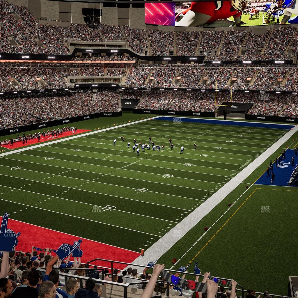 Caesars Superdome - Section 344 Seat View