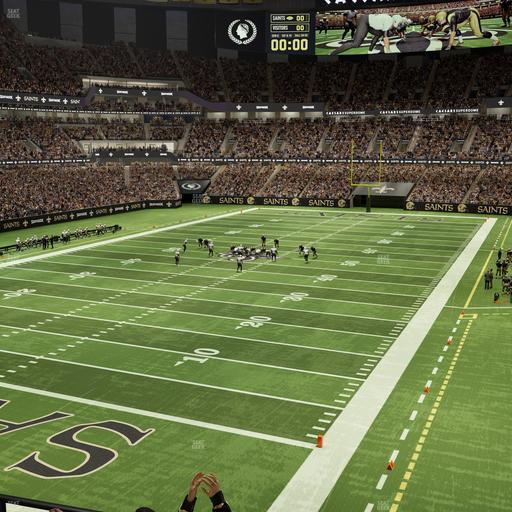Caesars Superdome - Section 345 Seat View
