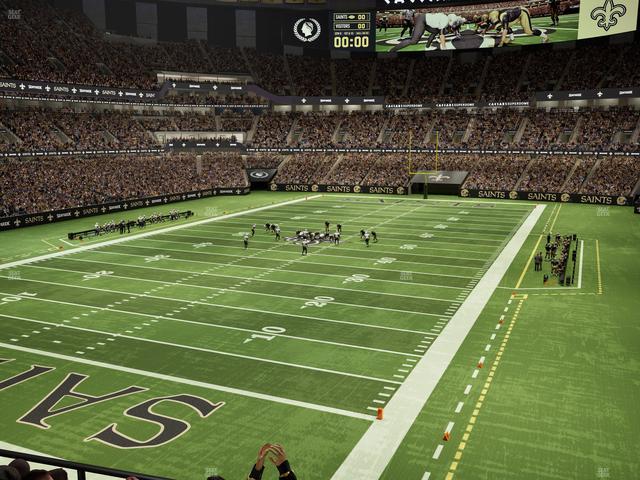 Caesars Superdome - Section 345 Seat View
