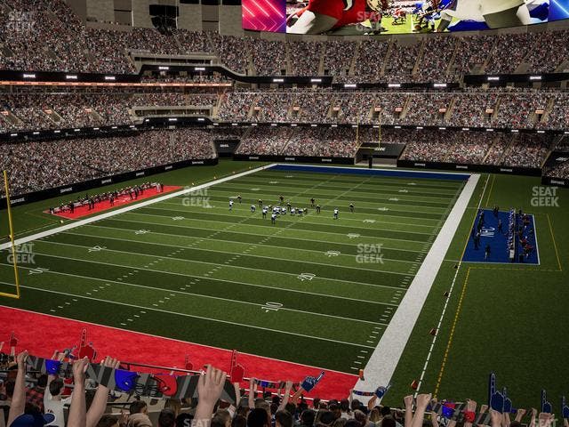 Caesars Superdome - Section 345 Seat View