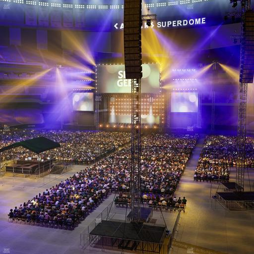 Caesars Superdome - Section 345 Seat View