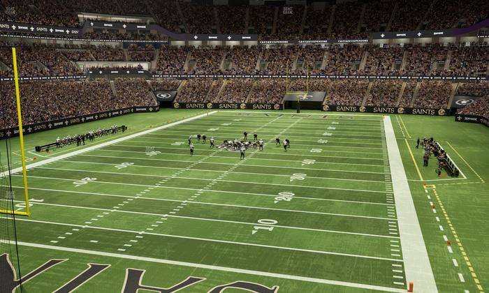 Caesars Superdome - Section 346 Seat View