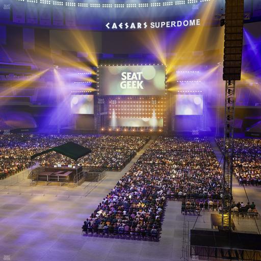 Caesars Superdome - Section 346 Seat View