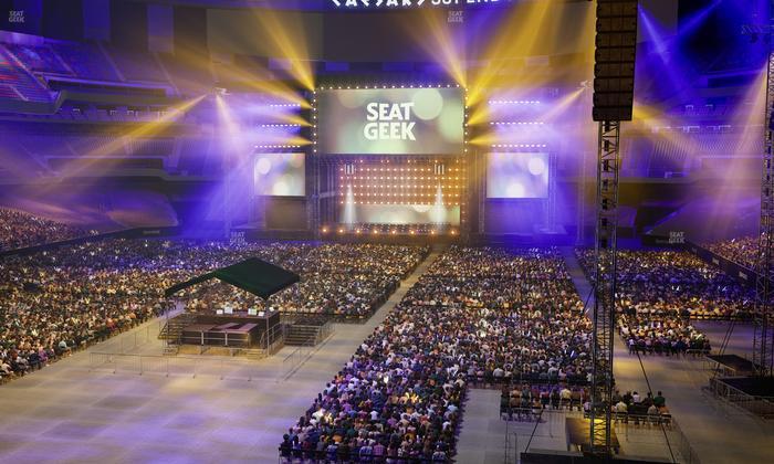 Caesars Superdome - Section 346 Seat View