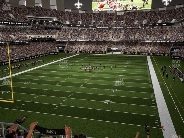 Caesars Superdome - Section 346 Seat View