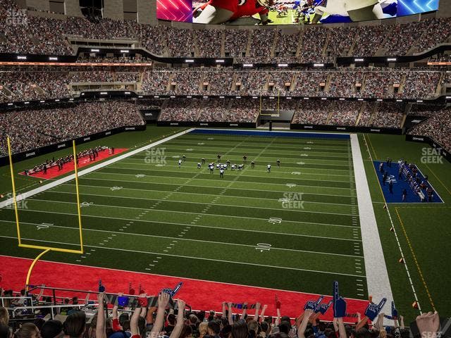 Caesars Superdome - Section 346 Seat View