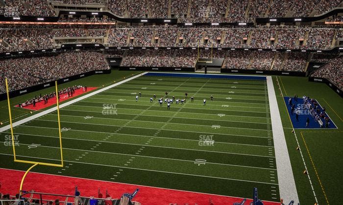 Caesars Superdome - Section 346 Seat View