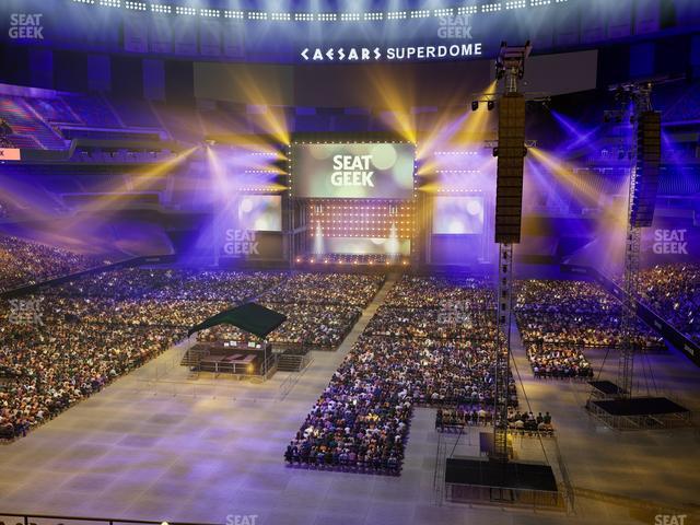 Caesars Superdome - Section 346 Seat View Caesars Superdome - Section 346 Seat View