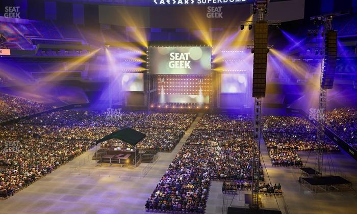 Caesars Superdome - Section 346 Seat View