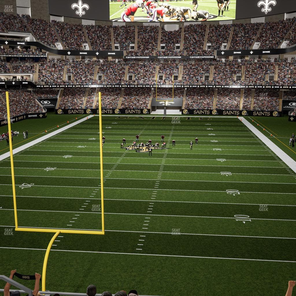 Caesars Superdome - Section 347 Seat View