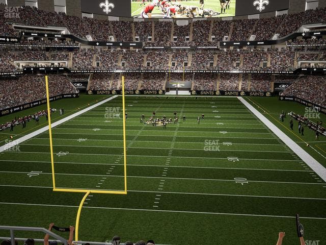 Caesars Superdome - Section 347 Seat View