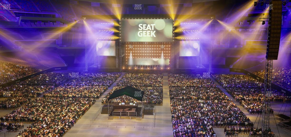 Caesars Superdome - Section 347 Seat View