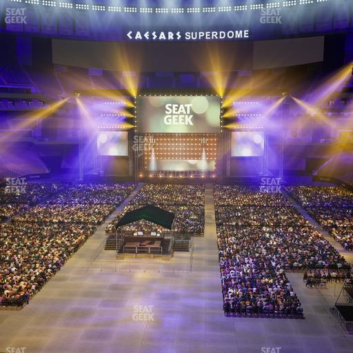 Caesars Superdome - Section 347 Seat View