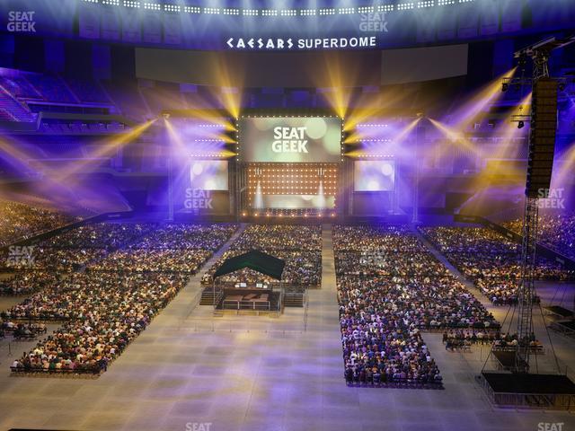 Caesars Superdome - Section 347 Seat View Caesars Superdome - Section 347 Seat View