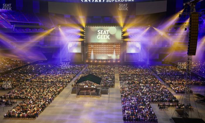 Caesars Superdome - Section 347 Seat View