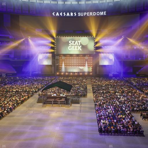 Caesars Superdome - Section 347 Seat View