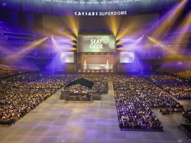 Caesars Superdome - Section 347 Seat View