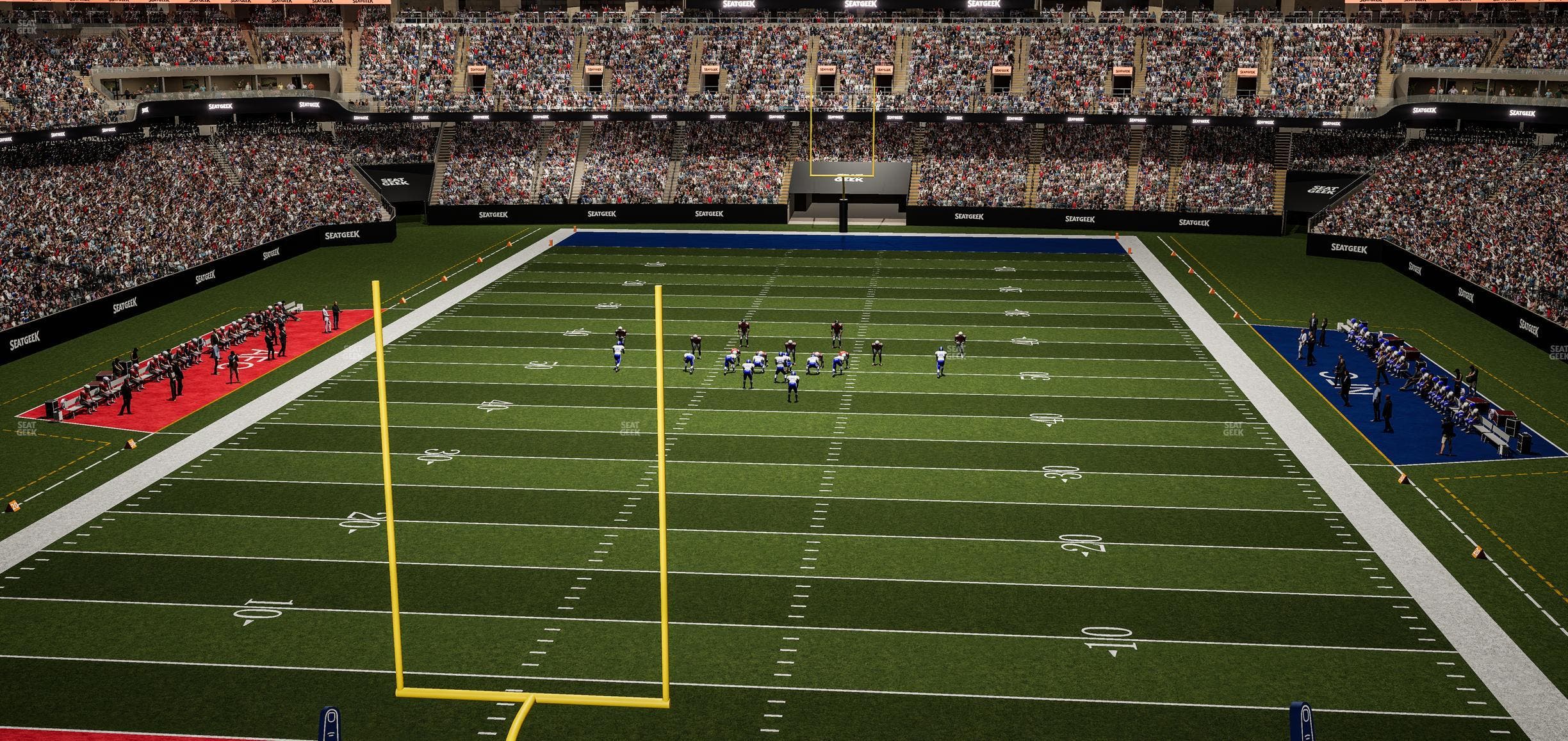 Caesars Superdome - Section 347 Seat View