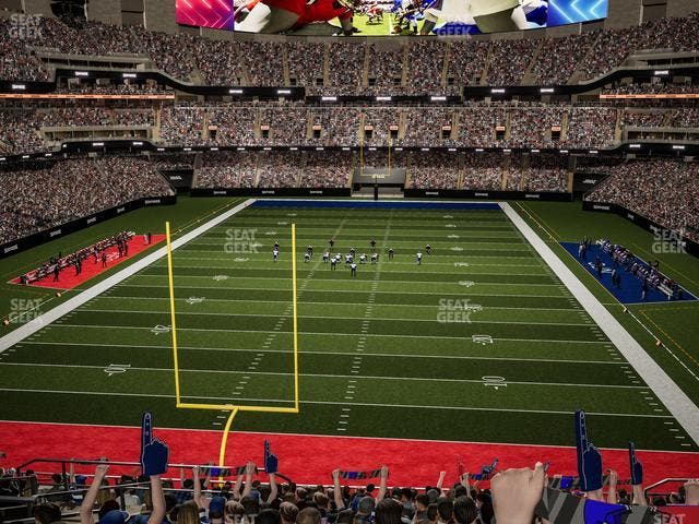 Caesars Superdome - Section 347 Seat View