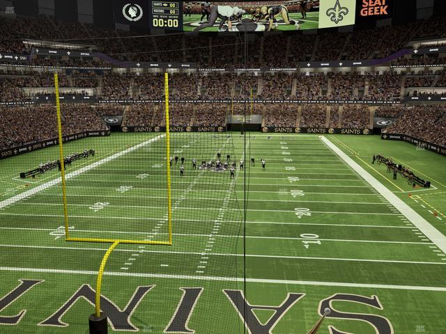 Caesars Superdome - Section 347 Seat View