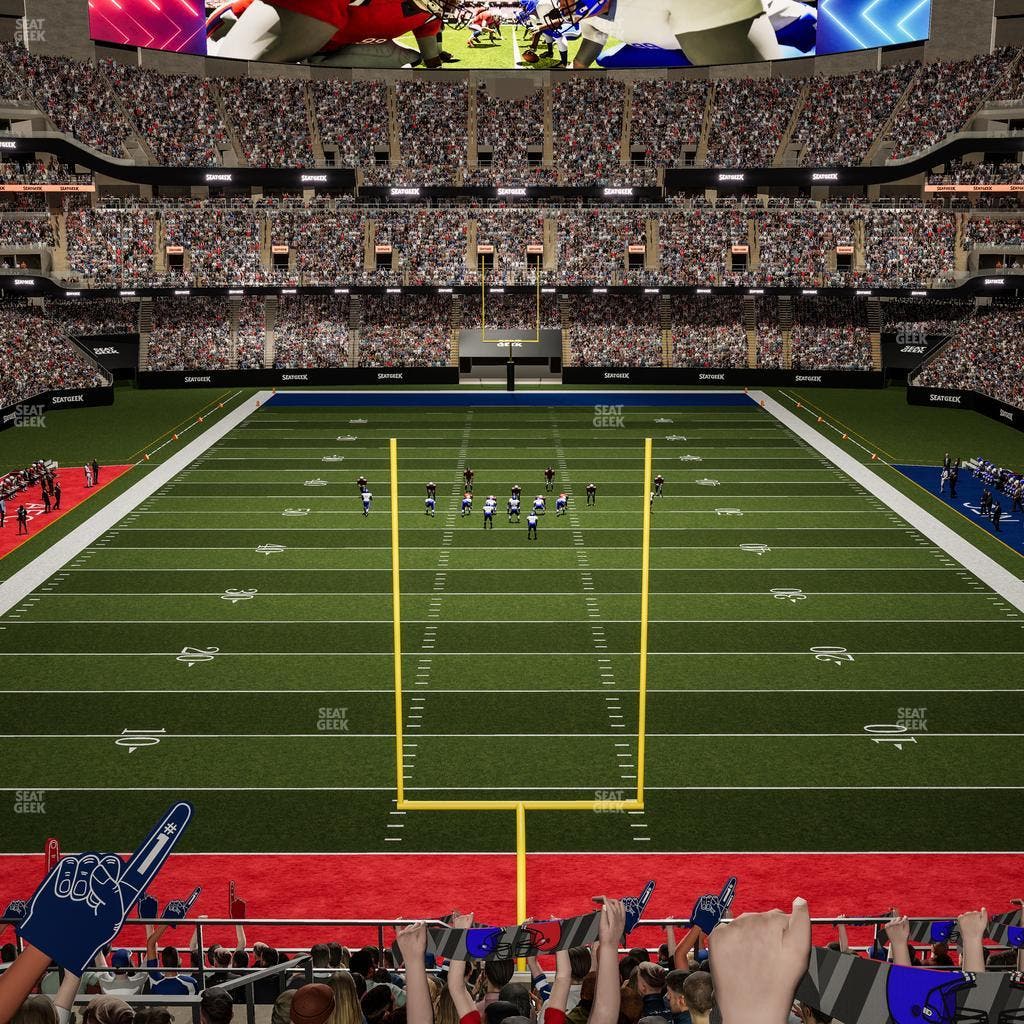 Caesars Superdome - Section 348 Seat View