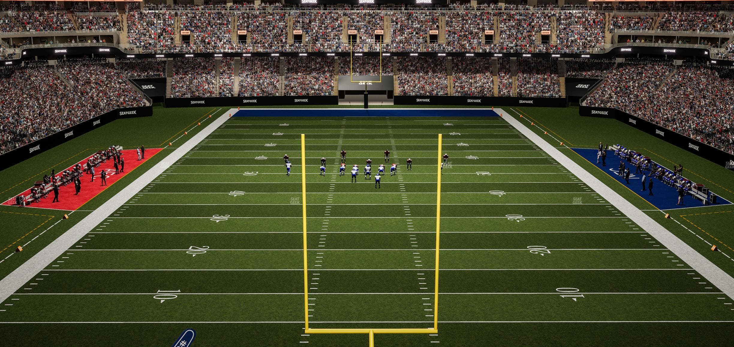 Caesars Superdome - Section 348 Seat View