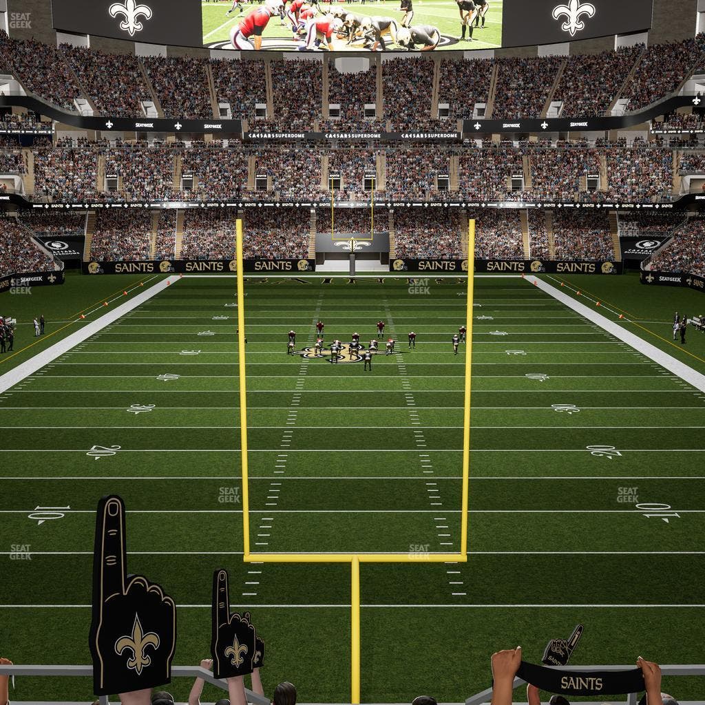 Caesars Superdome - Section 348 Seat View