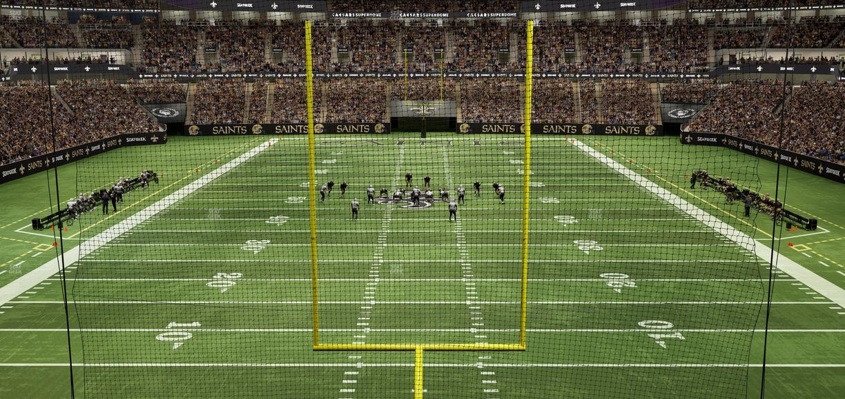 Caesars Superdome - Section 348 Seat View