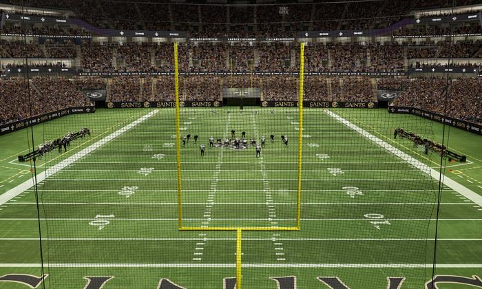 Caesars Superdome - Section 348 Seat View