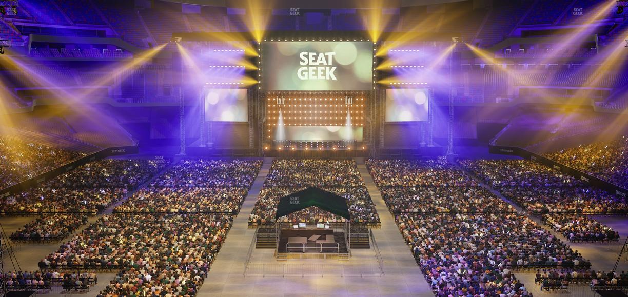 Caesars Superdome - Section 348 Seat View