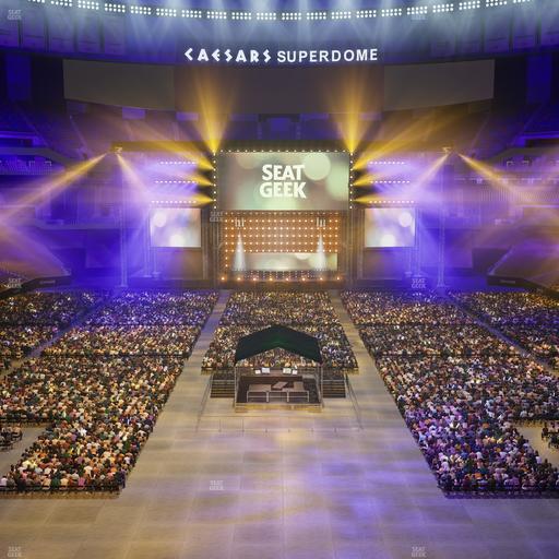 Caesars Superdome - Section 348 Seat View