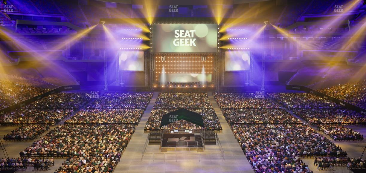 Caesars Superdome - Section 348 Seat View