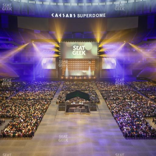 Caesars Superdome - Section 348 Seat View