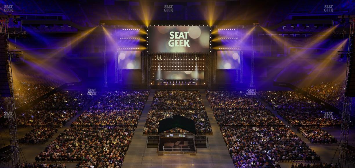 Caesars Superdome - Section 501 Seat View