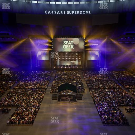 Caesars Superdome - Section 501 Seat View