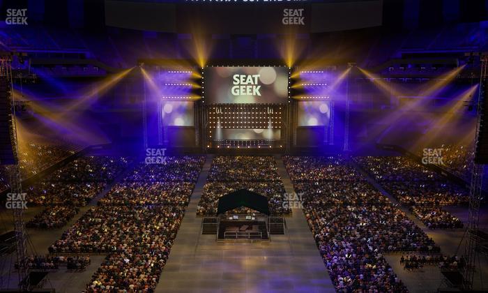 Caesars Superdome - Section 501 Seat View