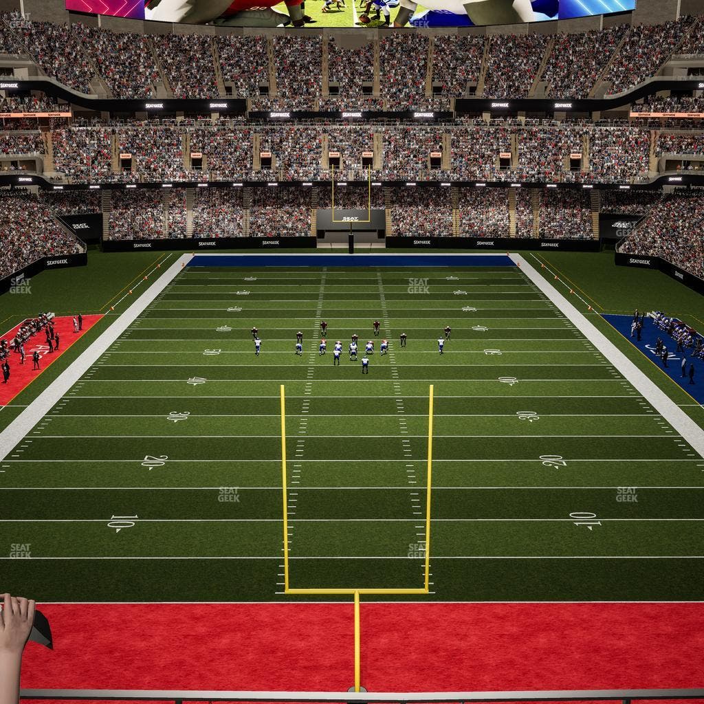 Caesars Superdome - Section 501 Seat View