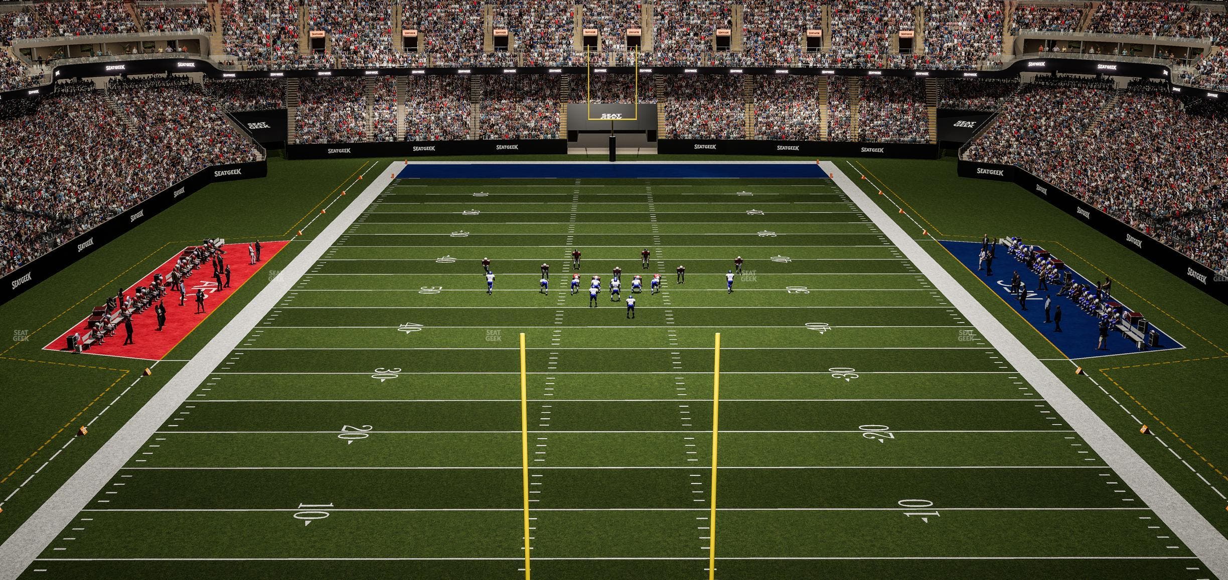 Caesars Superdome - Section 501 Seat View