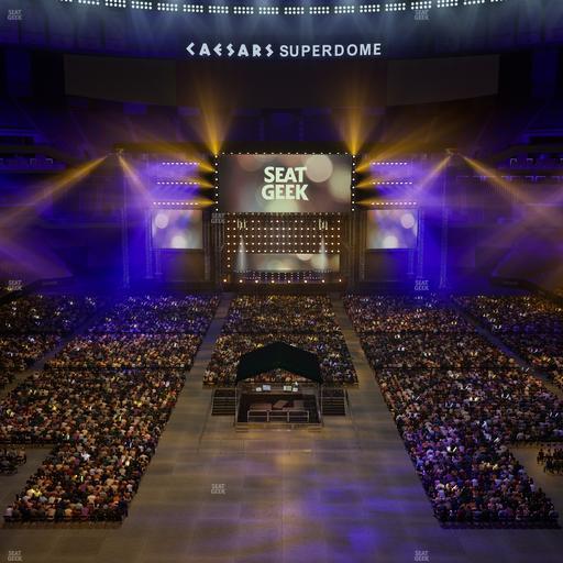 Caesars Superdome - Section 501 Seat View