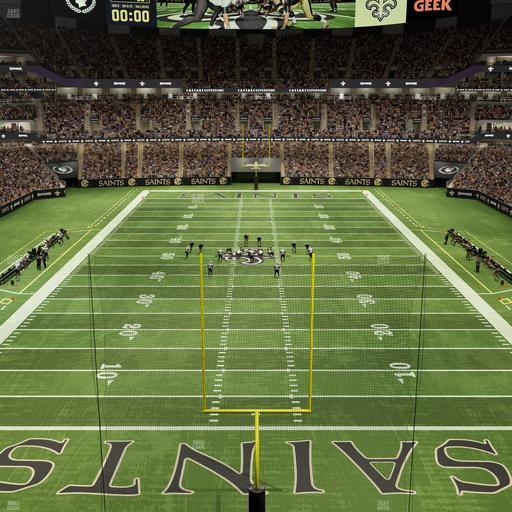 Caesars Superdome - Section 501 Seat View
