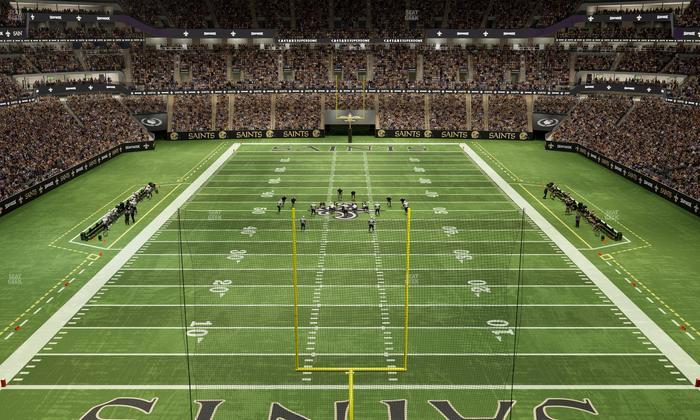 Caesars Superdome - Section 501 Seat View