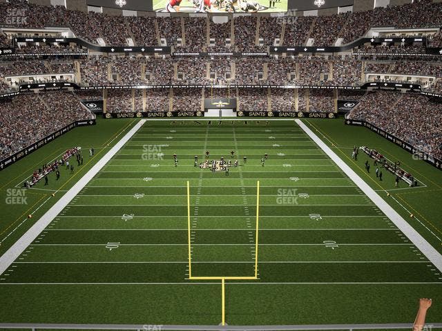 Caesars Superdome - Section 501 Seat View