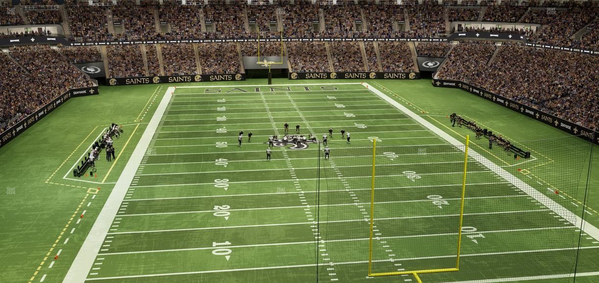 Caesars Superdome - Section 503 Seat View