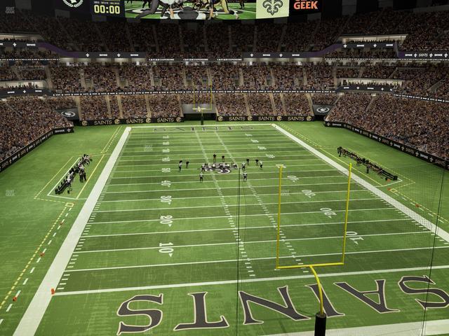 Caesars Superdome - Section 503 Seat View