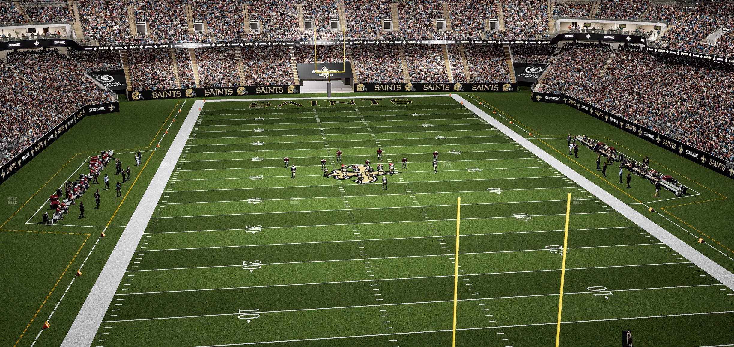 Caesars Superdome - Section 503 Seat View