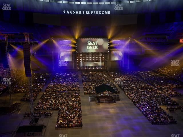 Caesars Superdome - Section 503 Seat View Caesars Superdome - Section 503 Seat View