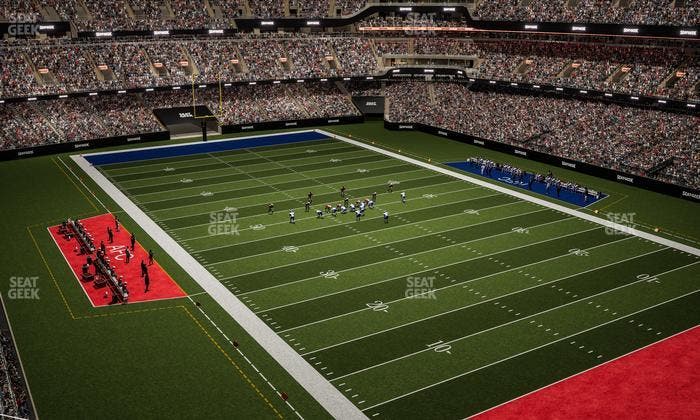 Caesars Superdome - Section 504 Seat View