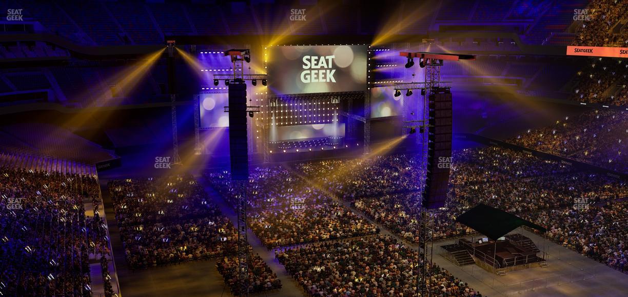 Caesars Superdome - Section 504 Seat View