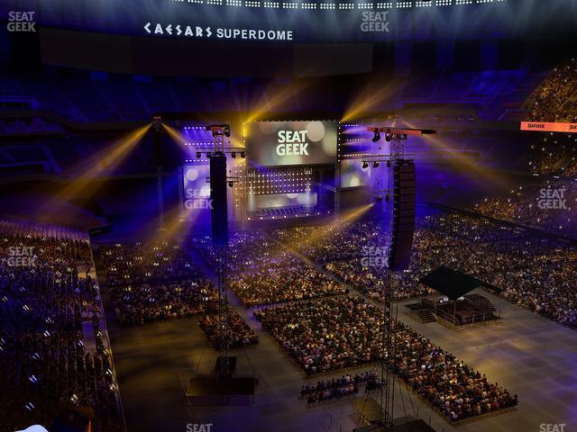 Caesars Superdome - Section 504 Seat View Caesars Superdome - Section 504 Seat View