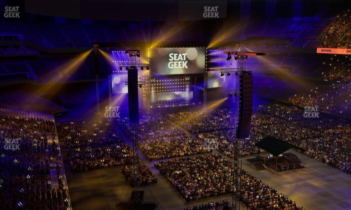 Caesars Superdome - Section 504 Seat View